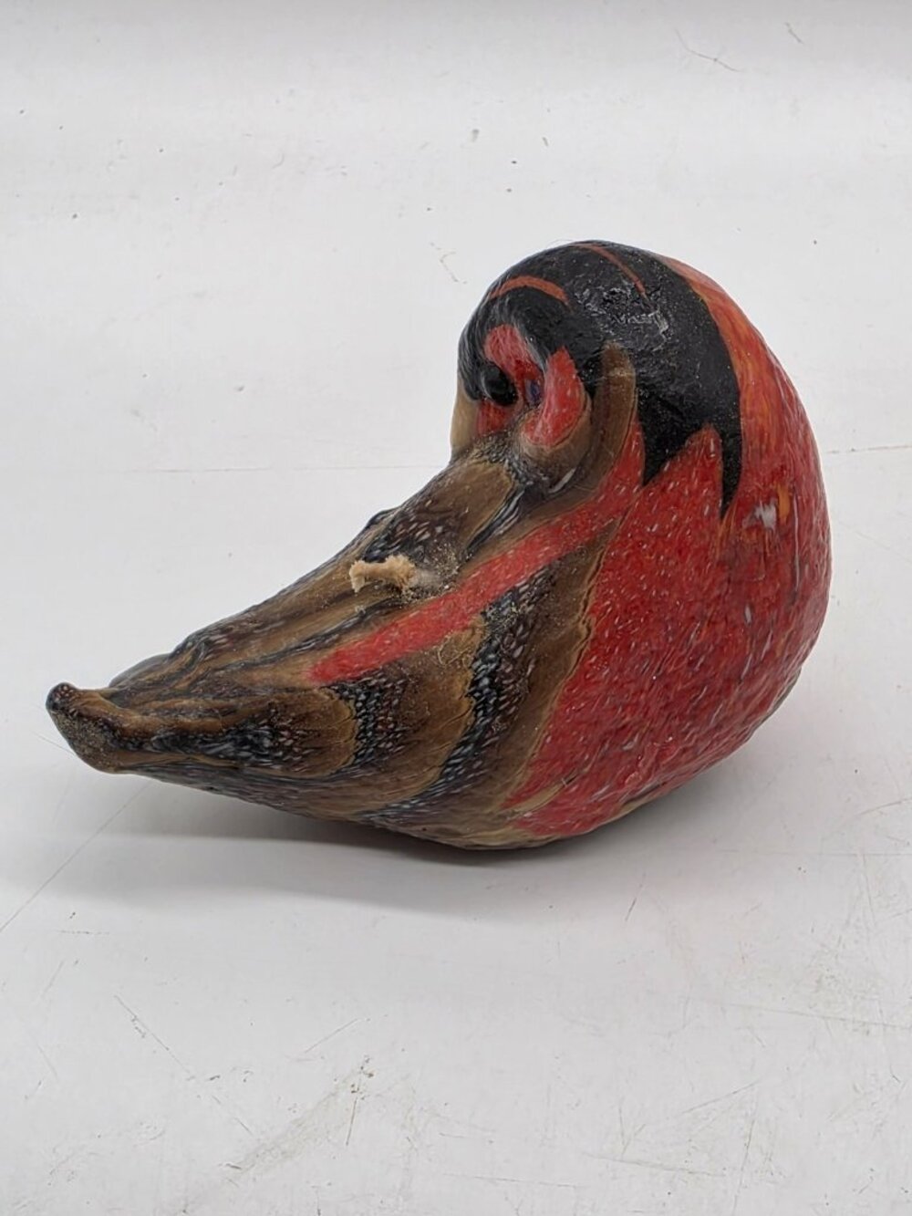 Unique Quail Bird Figure Wax Candle Made In Swaziland VTG Boho Summer New SEE - Picture 6 of 12